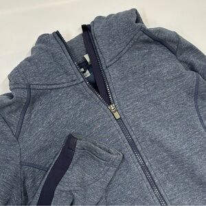 Athleta Women's XXS Blue‎ Thick Zip Up Hoodie